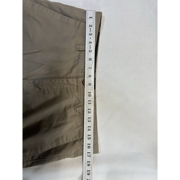 VOLCOM Frickin' Chino A091160 Men's Walking Skateboard Dark Khaki Shorts Sz. 33 - Picture 8 of 10